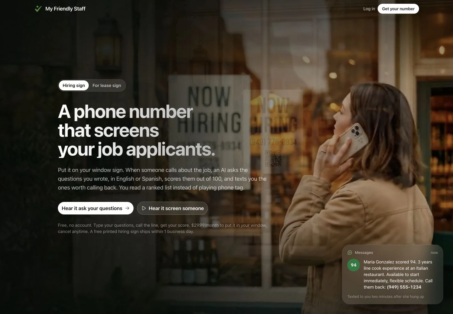 My Friendly Staff / Our product website