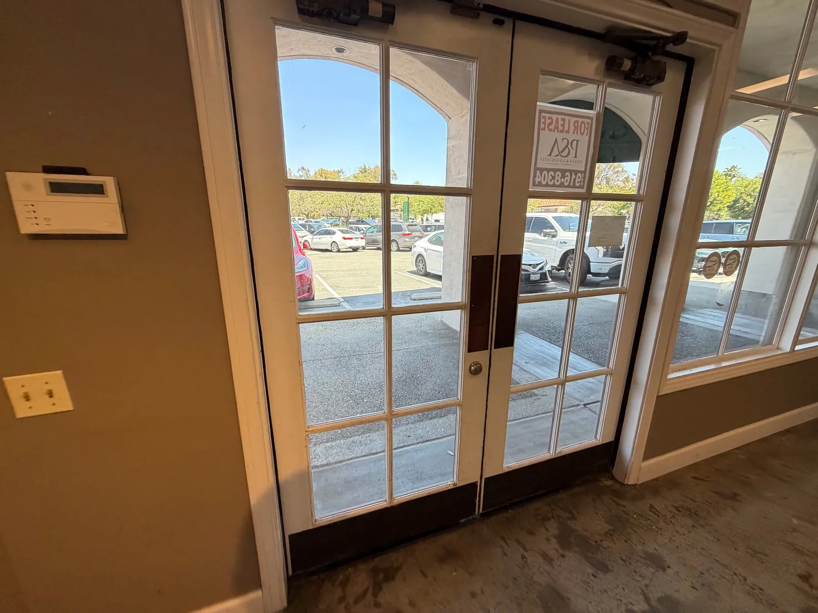 Suite C4 from the parking court at Marbella Plaza