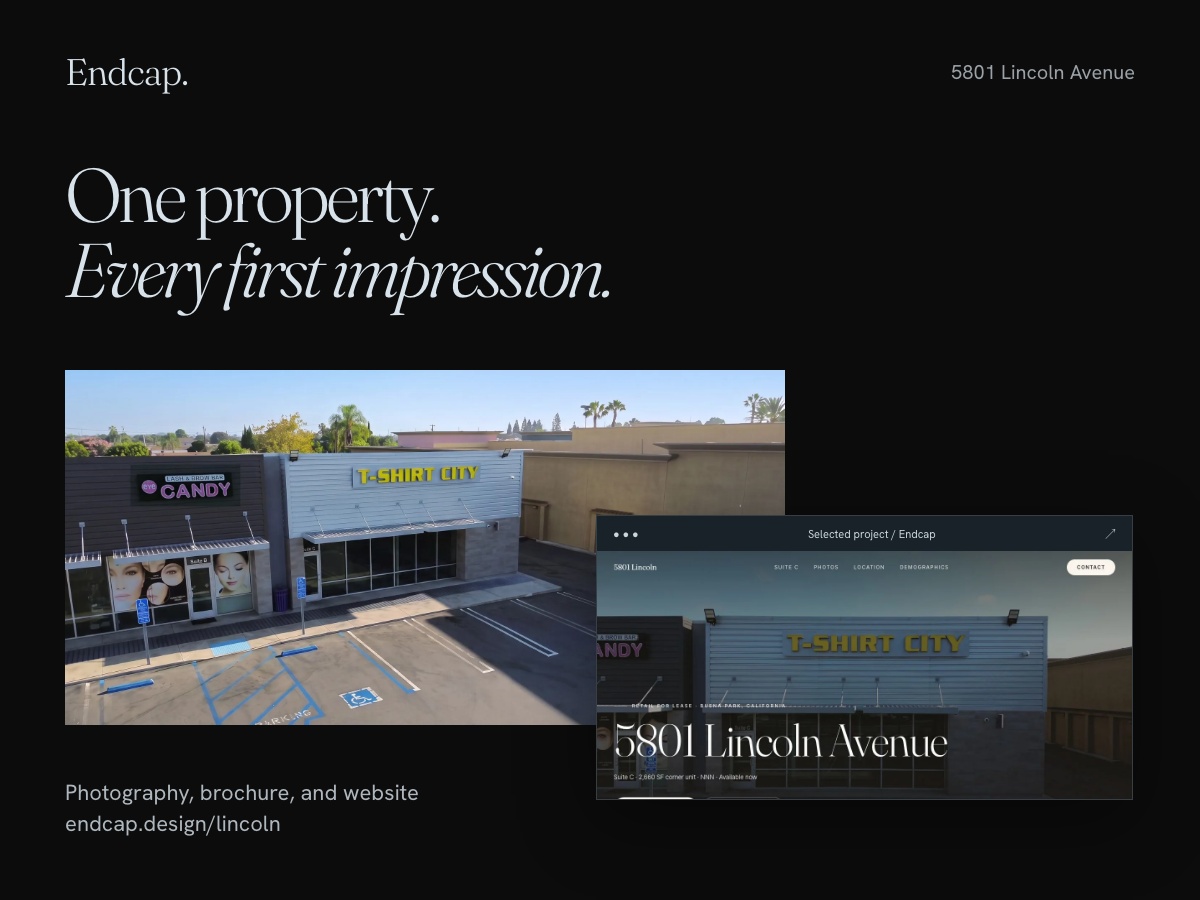 One property. Every first impression. Endcap project presentation